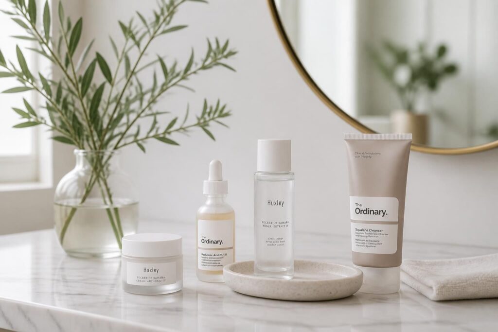 Beauté minimaliste : moins de produits, mieux choisis