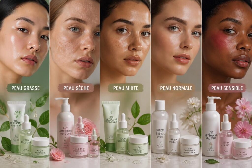 Connaître son type de peau pour choisir ses produits