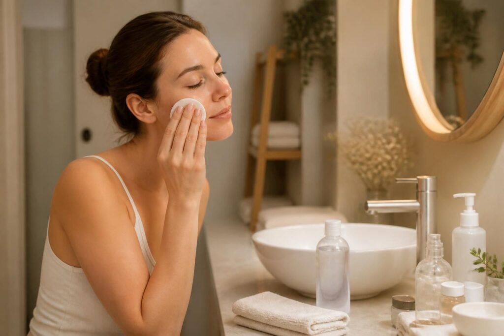 Le démaquillage doux : méthode et erreurs à éviter