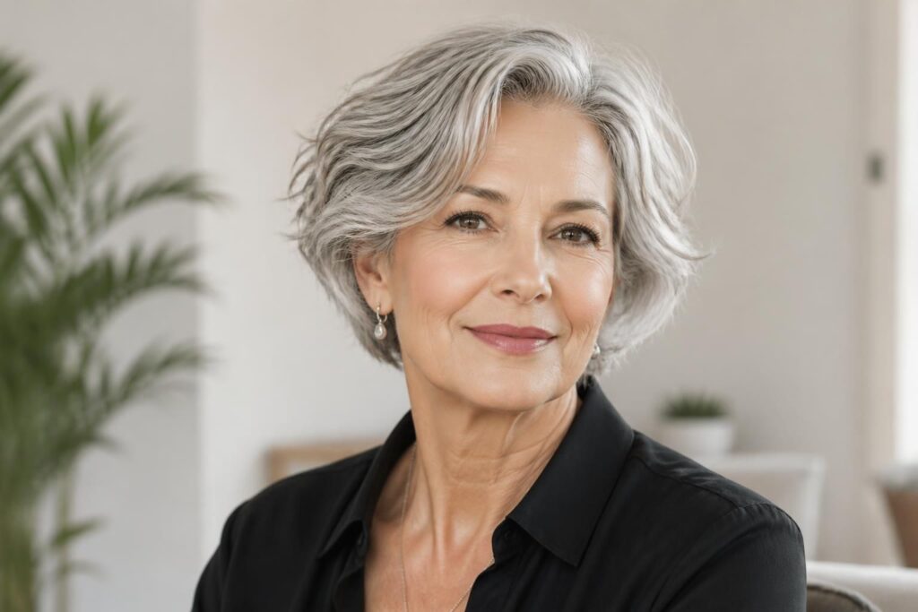 découvrez des inspirations élégantes de coupes de cheveux courtes pour femmes de 60 ans avec notre sélection de photos tendance et stylées.