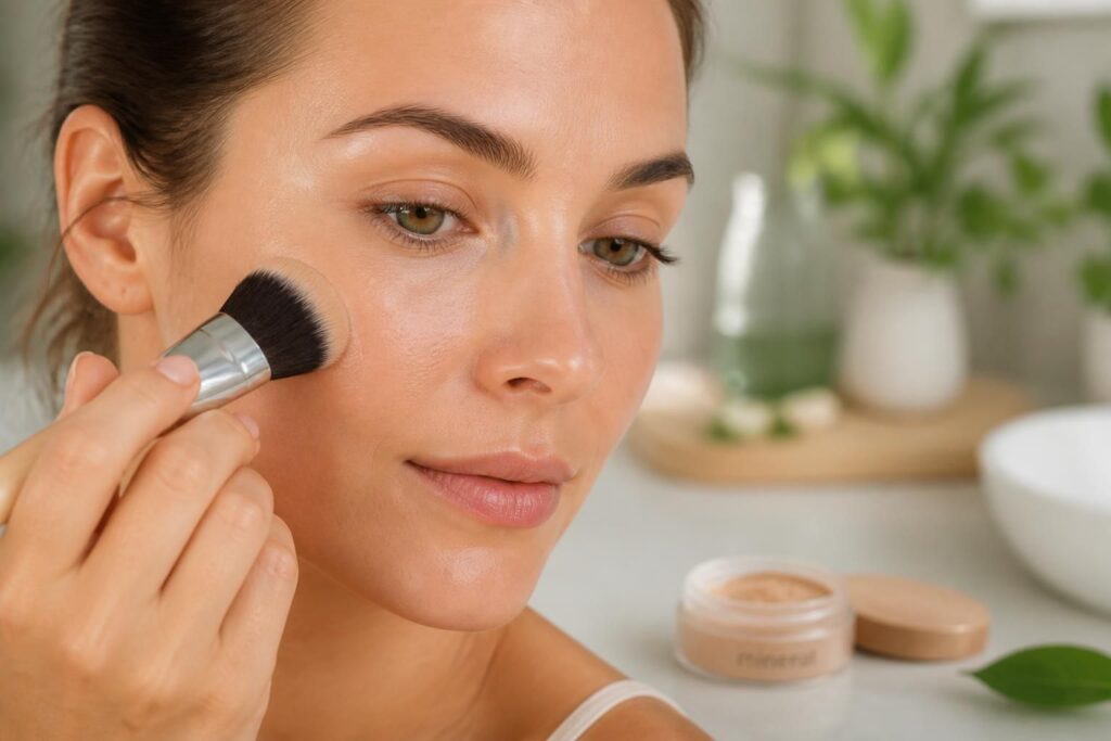 découvrez le meilleur fond de teint minéral pour un maquillage naturel, léger et longue tenue. sublimez votre peau avec une couvrance parfaite et un effet seconde peau.