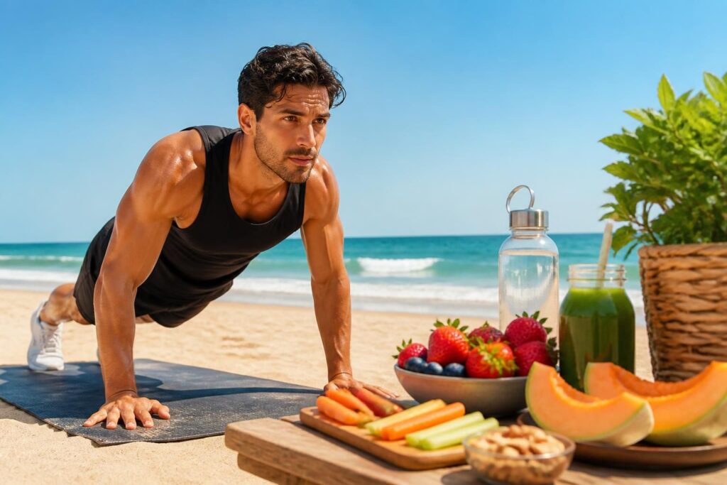découvrez nos conseils nutrition et exercices pour un summer body homme efficace et se sentir bien tout l'été. adoptez un mode de vie sain et actif pour une silhouette tonique et durable.