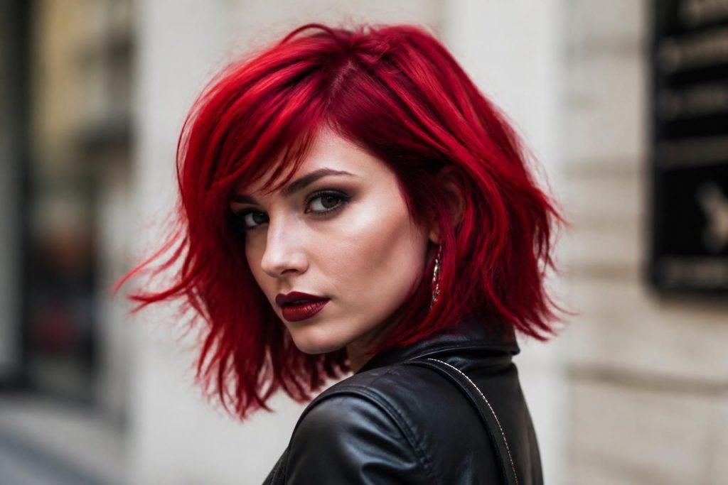 Coloration cherry red : adopter la teinte rouge cerise pour un look audacieux