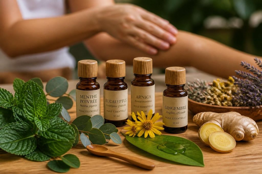 Huile essentielle douleur articulaire musculaire : quelles huiles choisir ?