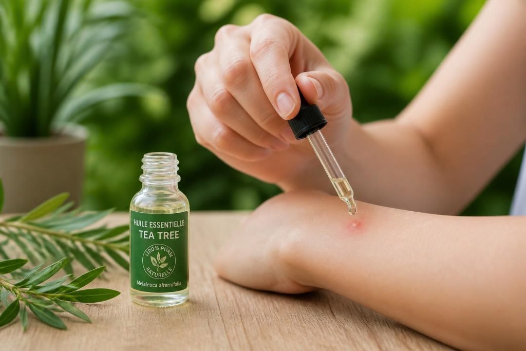 découvrez comment l'huile essentielle de tea tree peut apaiser efficacement les piqûres d'insectes grâce à ses propriétés naturelles anti-inflammatoires et antibactériennes.