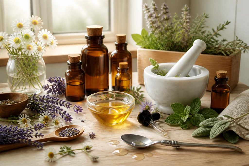 découvrez comment préparer vos propres mélanges maison d'huiles essentielles pour améliorer votre bien-être au quotidien grâce à nos recettes simples et naturelles.