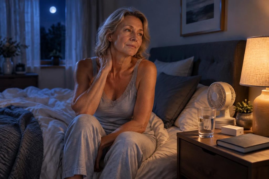 Ménopause et insomnie, quels traitements envisager la nuit